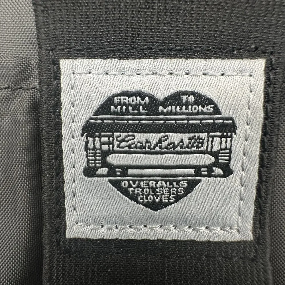 Carhartt RipStop Messenger Bag Black EUC Water Repellent Laptop Sleeve CB02734